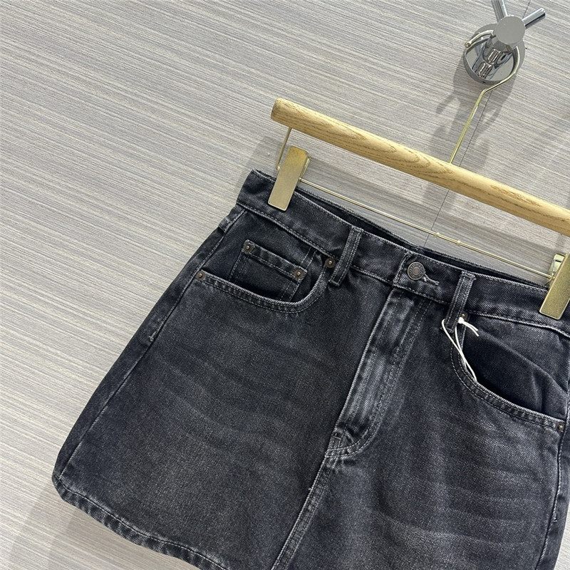acne studios washed denim skirt replica clothing sites
