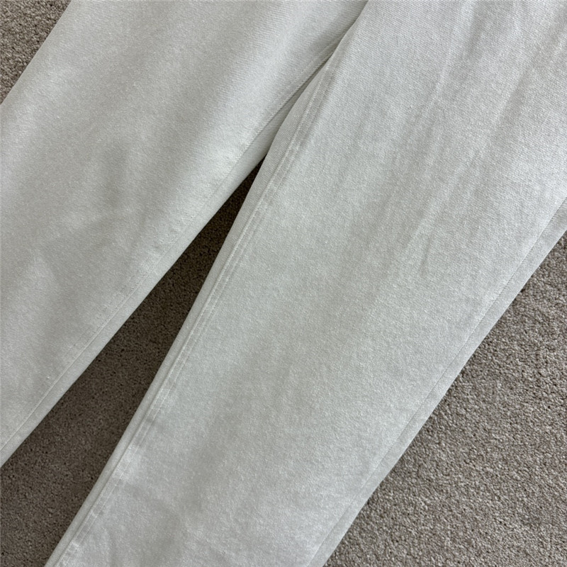 Va1e*ntin0 double v metal pocket design jeans replica clothing