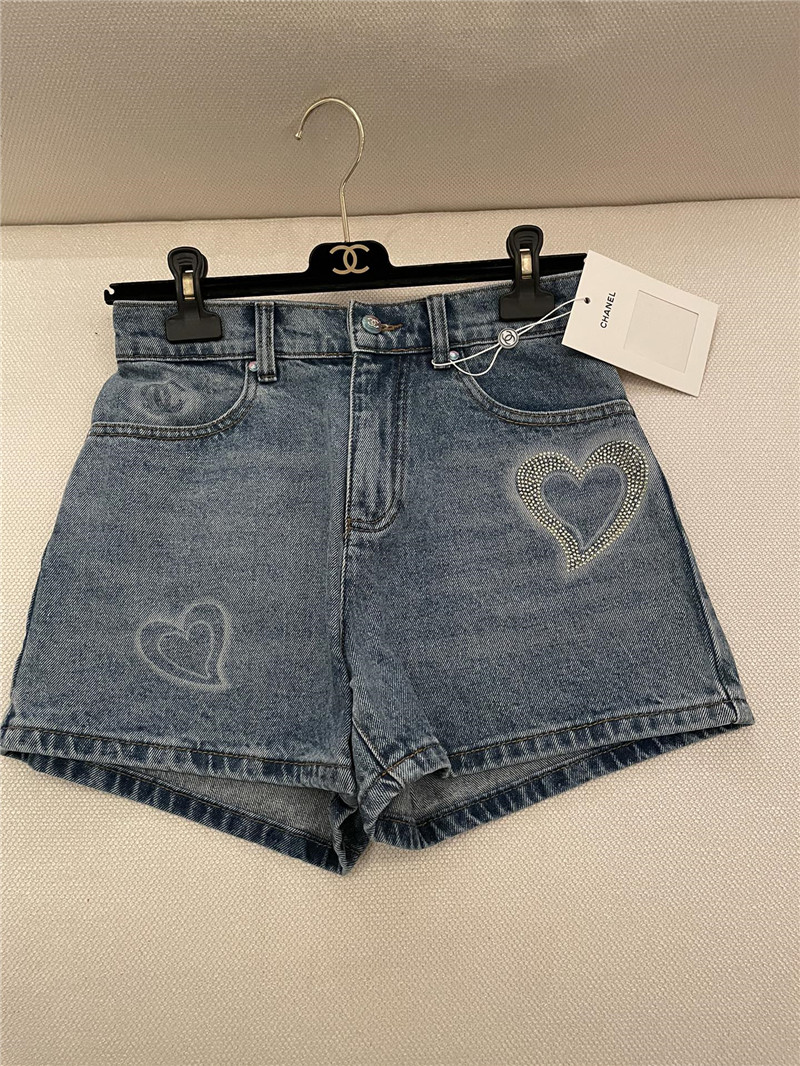 ch**el hot D1am0nd love shorts replica d&g clothing