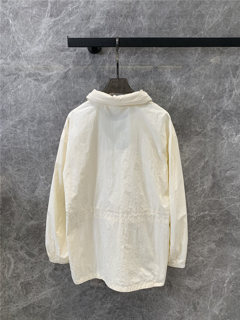 Bv*b*rry waist long jacket windbreaker coat replica clothes
