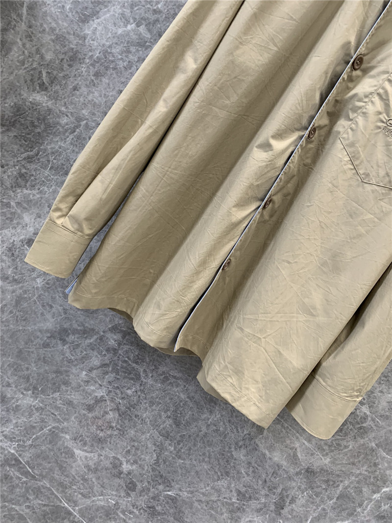 Gvc*1 lapel long sleeve shirt replica clothing sites