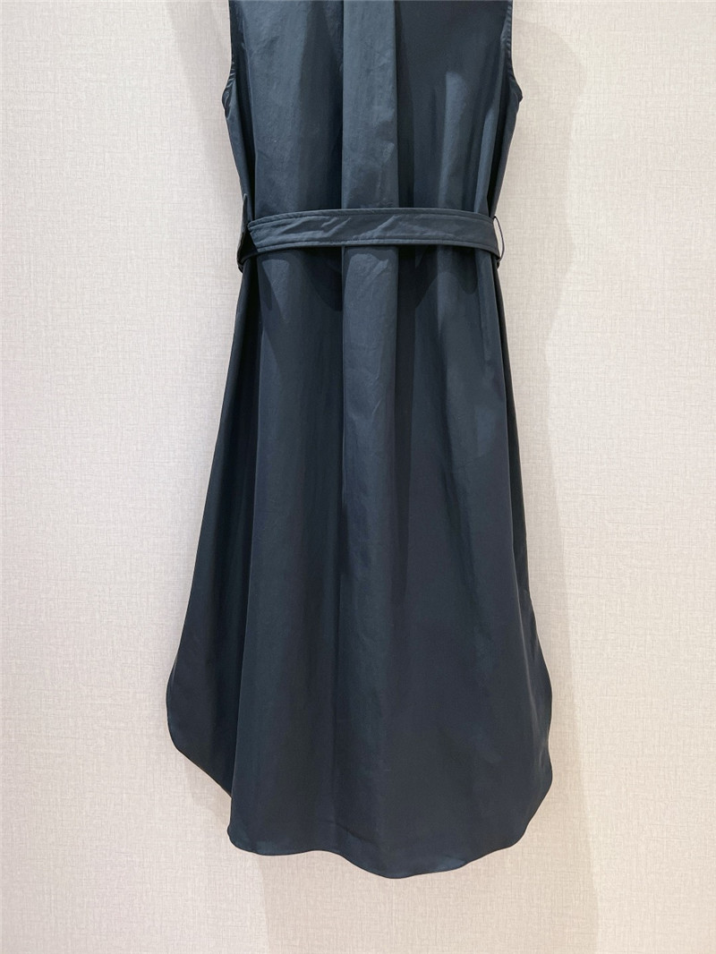 D10r sleeveless belted shirt dress replica designer clothes