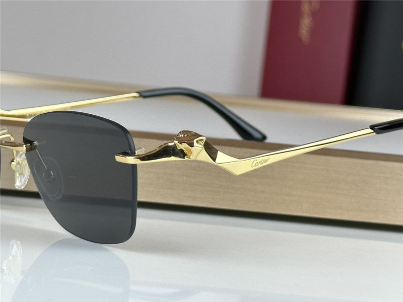 Ca*t1er classic leopard head series sunglasses
