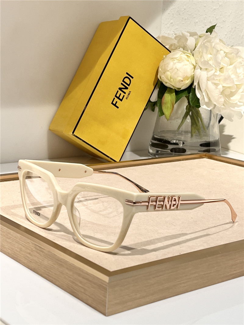 F**di versatile plain frame glasses