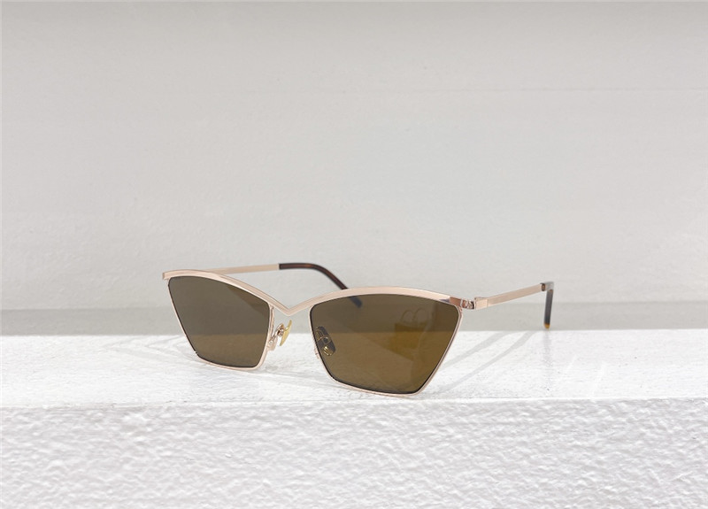 Y51 thin-rim alloy small glasses
