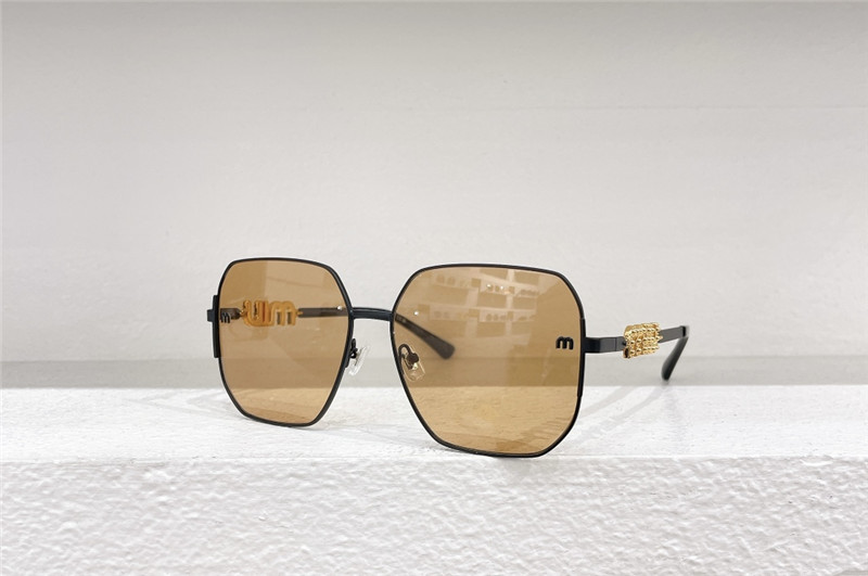 M1um1u large square frame sunglasses