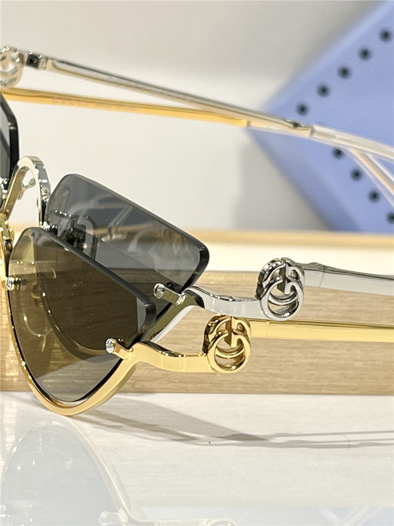 Gvc*1 new cat eye frame sunglasses