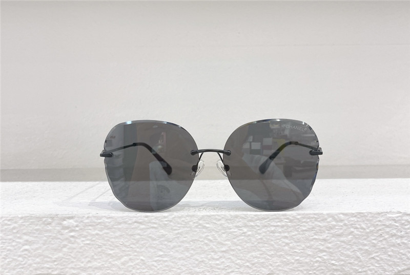 Ch**el elegant rimless sunglasses