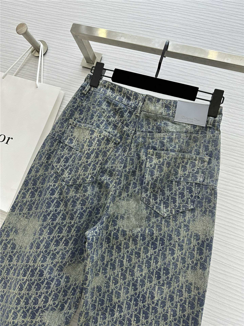 D10r mid-high waist presbyopic straight jeans replica clothing