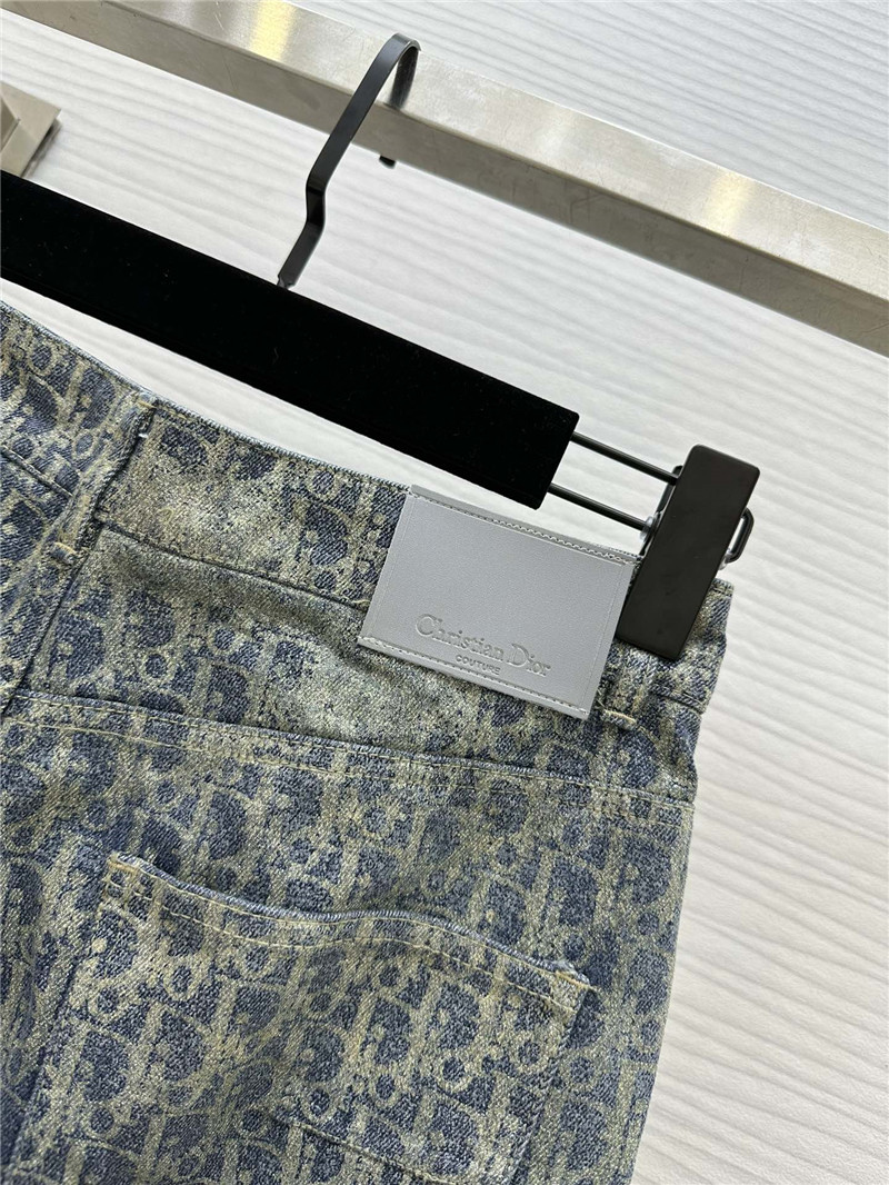D10r mid-high waist presbyopic straight jeans replica clothing