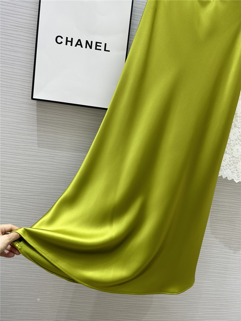 Y51 acetate long skirtcheap replica designer clothes
