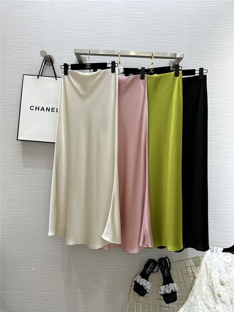 Y51 acetate long skirtcheap replica designer clothes