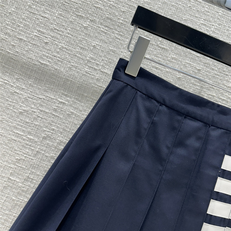 Thom Brown short front pleated long skirt replica clothes