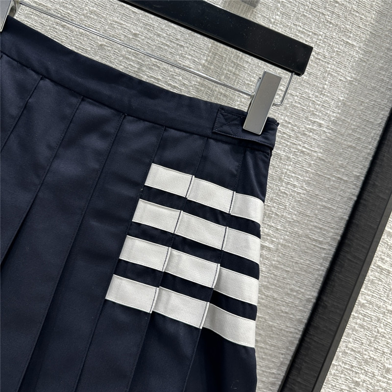 Thom Brown short front pleated long skirt replica clothes