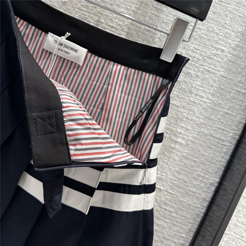 Thom Brown short front pleated long skirt replica clothes
