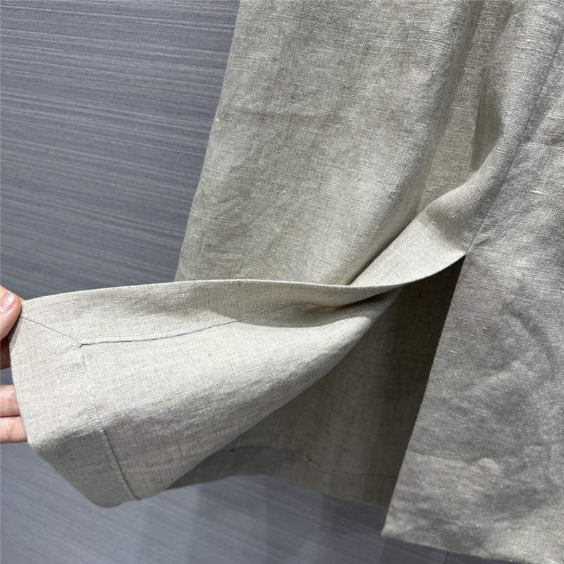 jil sander cotton and linen long skirt replicas clothes