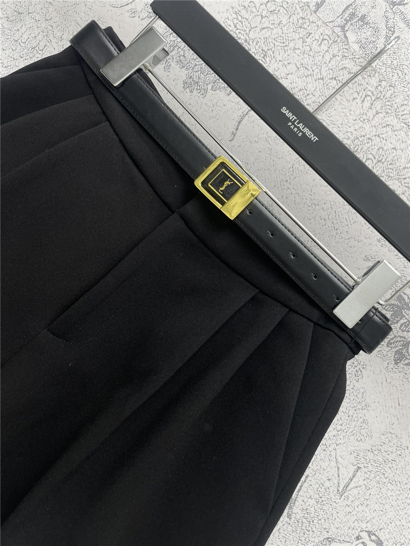 Y51 metallic logo belt shorts replica designer clothing websites