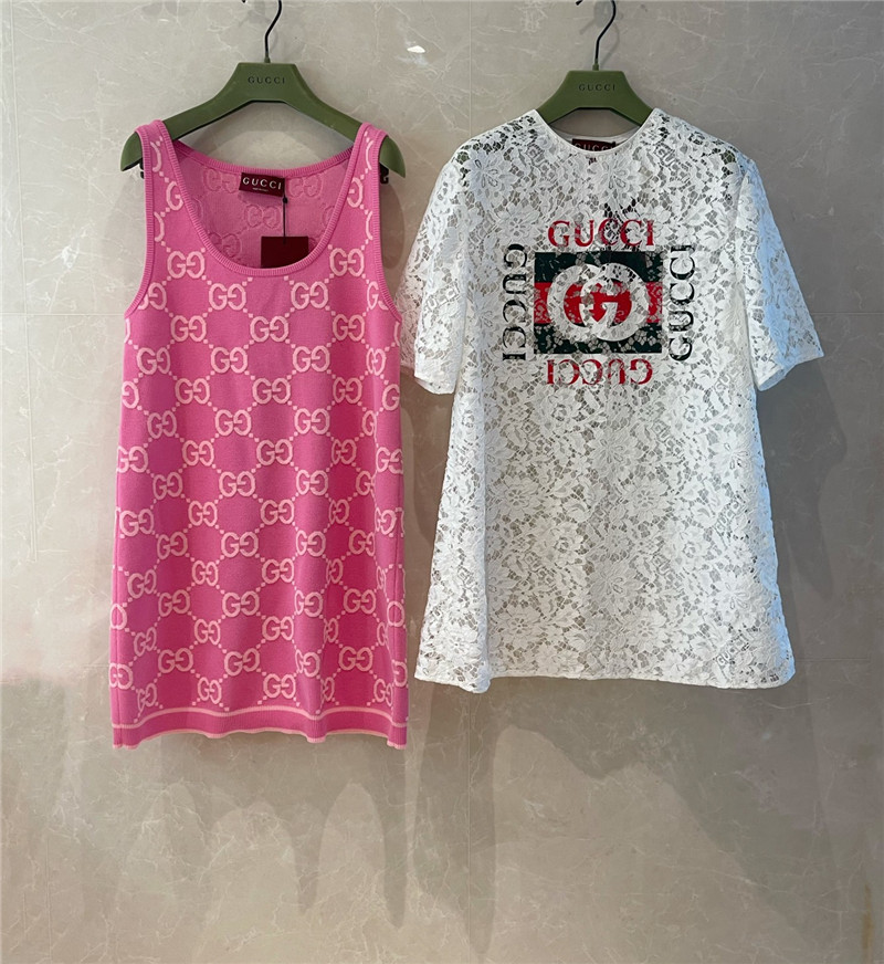 Gvc*1 pink knitted sundress replica clothing sites
