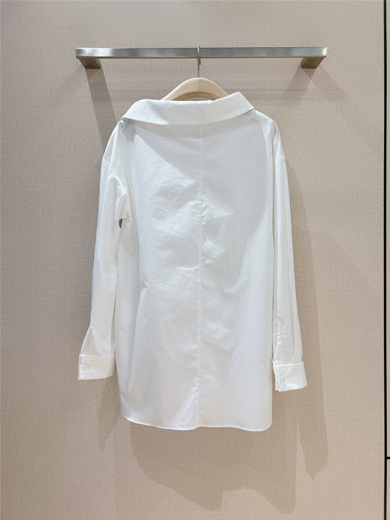 D10r irregular cotton shirt replicas clothes