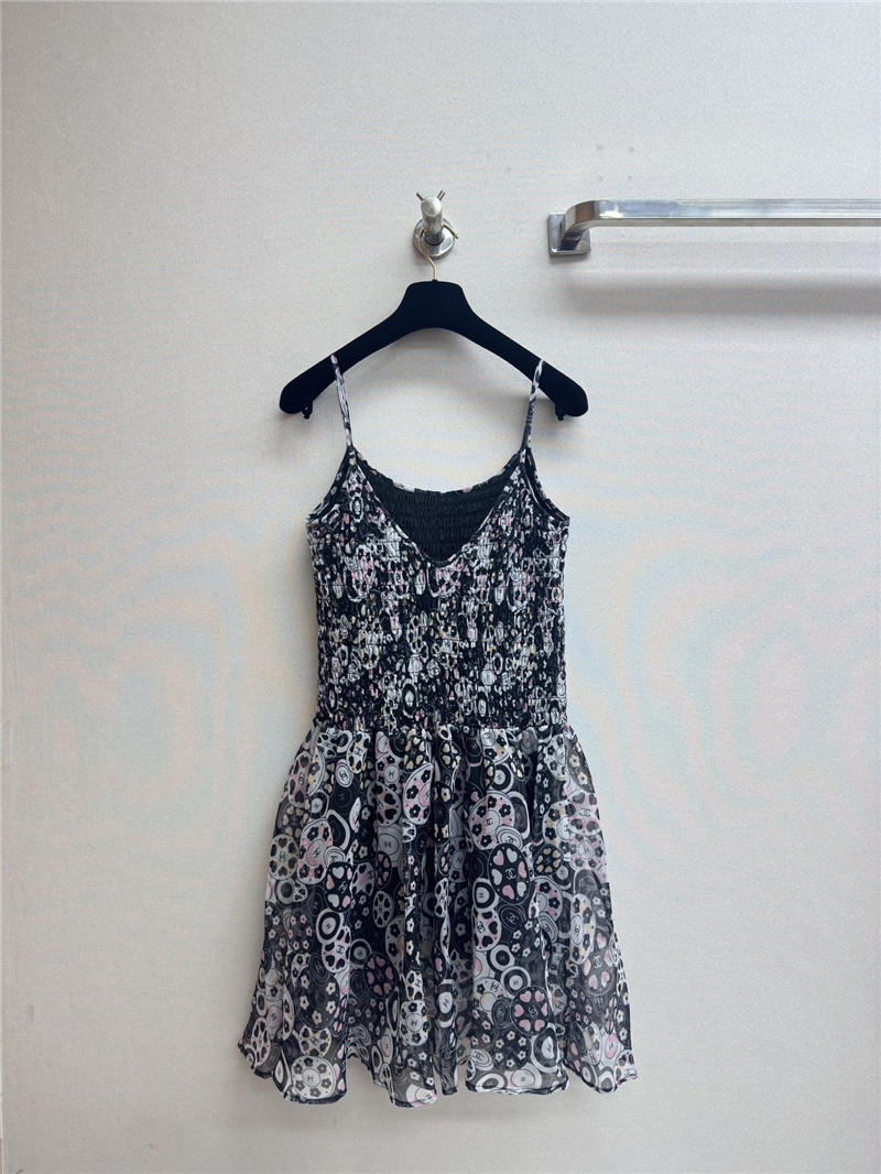 Ch**el suspender dress replica designer clothes