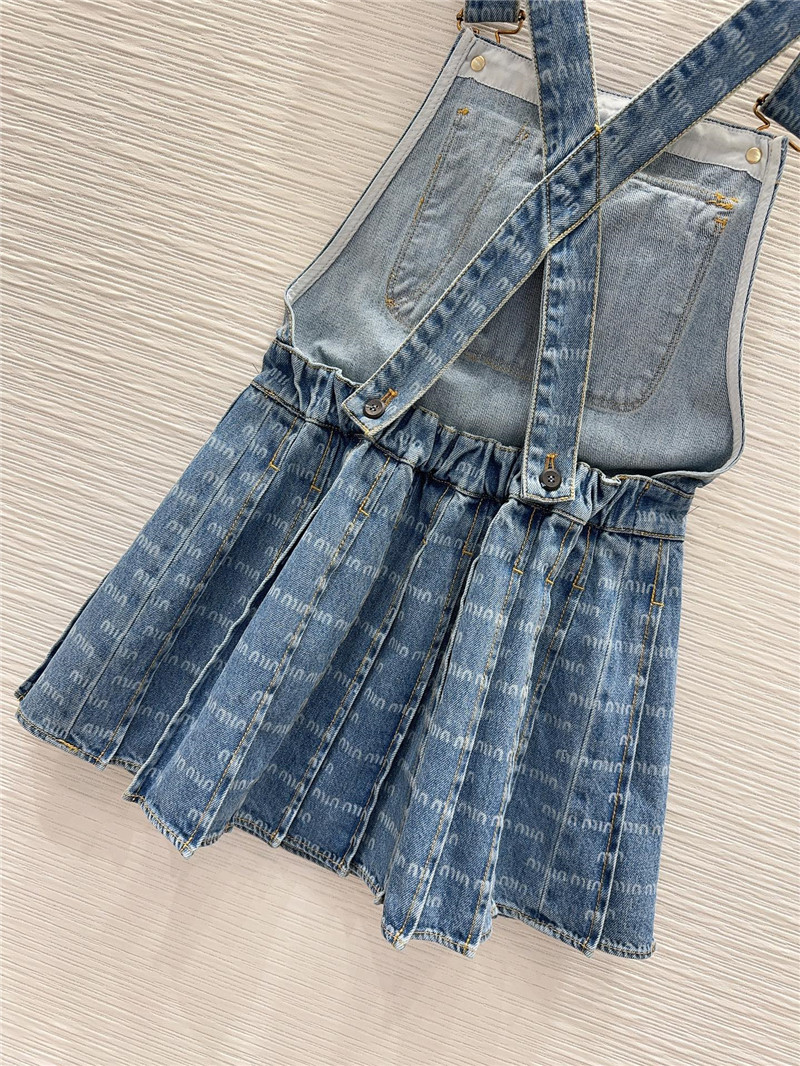 M1um1u denim dress replica clothing sites