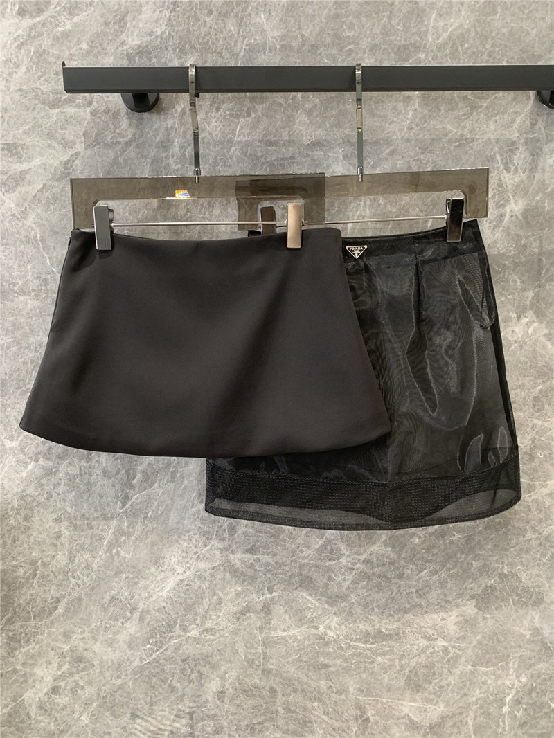 Pra*a two piece design skirt replica clothing sites