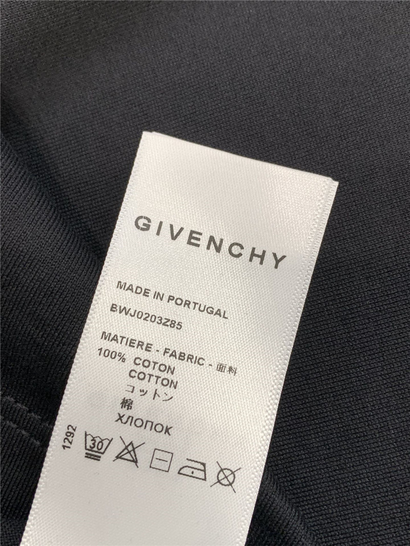 Givenchy round neck short sleeve T-shirt replica d&g clothing