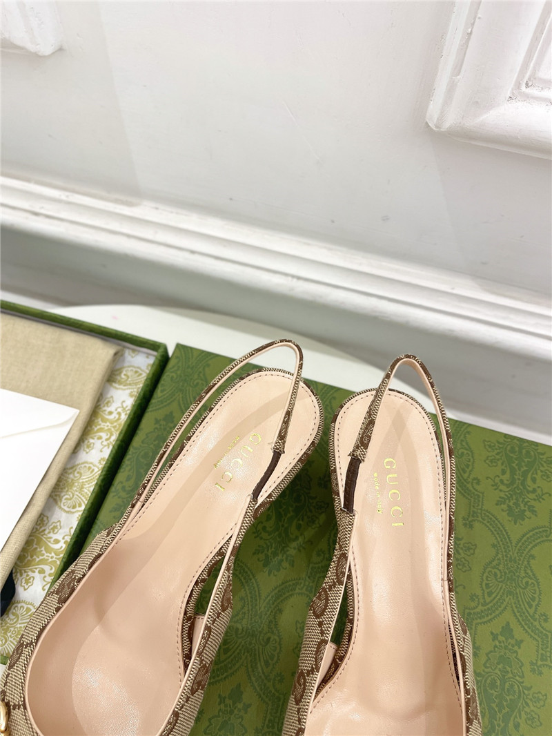 Gvc*1 horsebit slingback pumps replica designer shoes