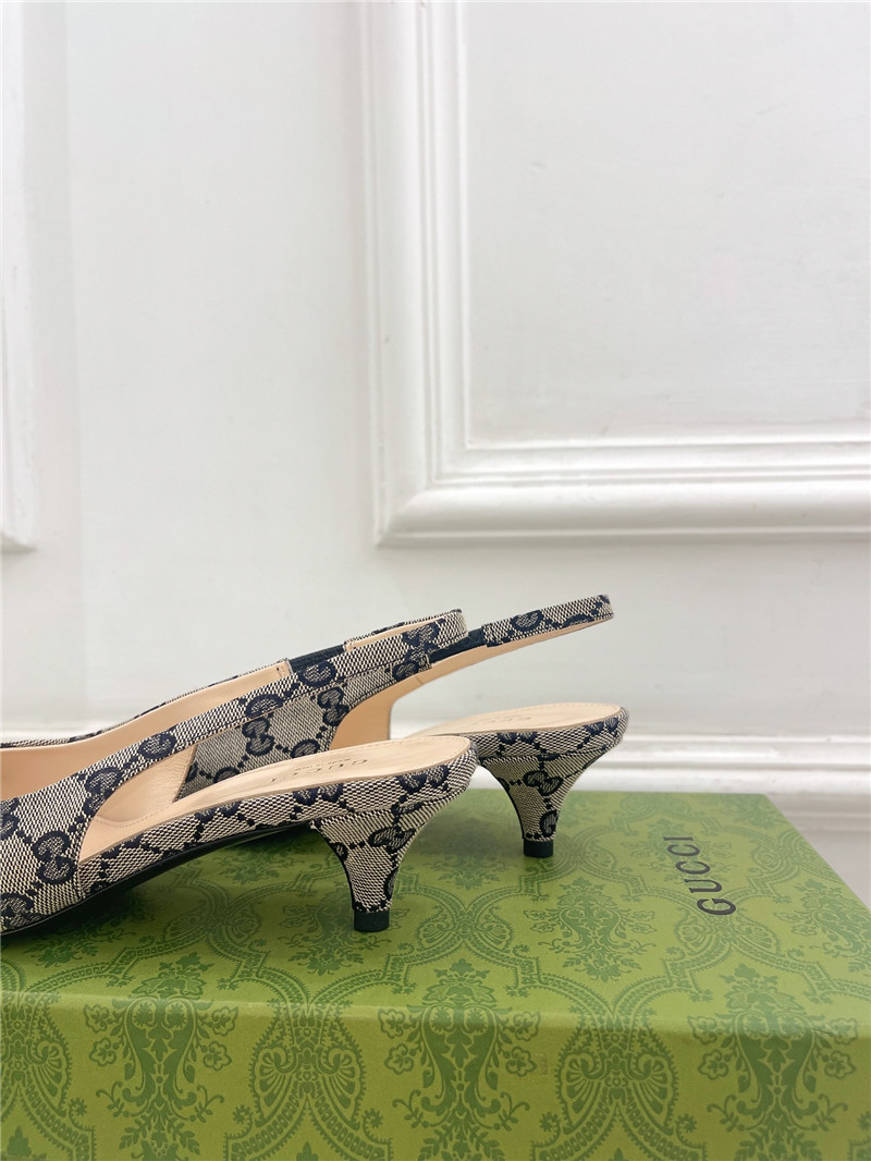 Gvc*1 horsebit slingback pumps replica designer shoes