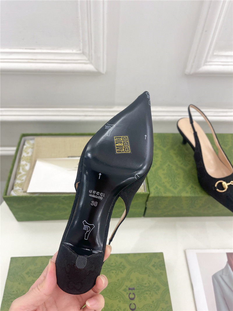 Gvc*1 horsebit slingback pumps replica designer shoes