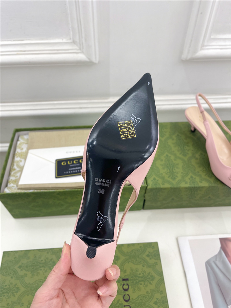 Gvc*1 horsebit slingback pumps replica designer shoes
