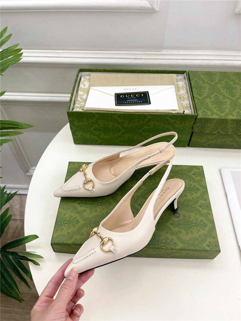 Gvc*1 horsebit slingback pumps replica designer shoes