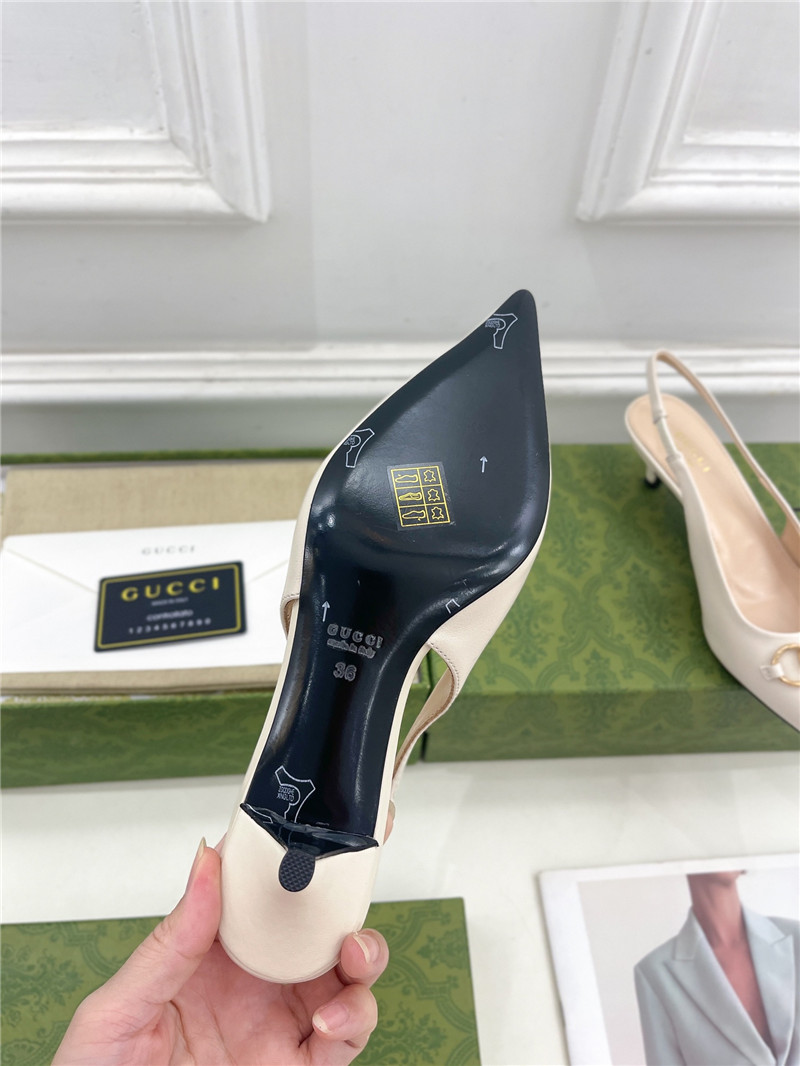 Gvc*1 horsebit slingback pumps replica designer shoes