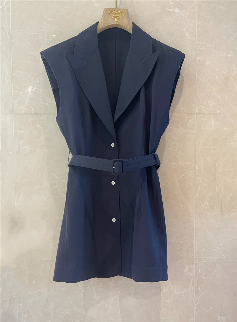 Pra*a vest + shorts set replica d&g clothing