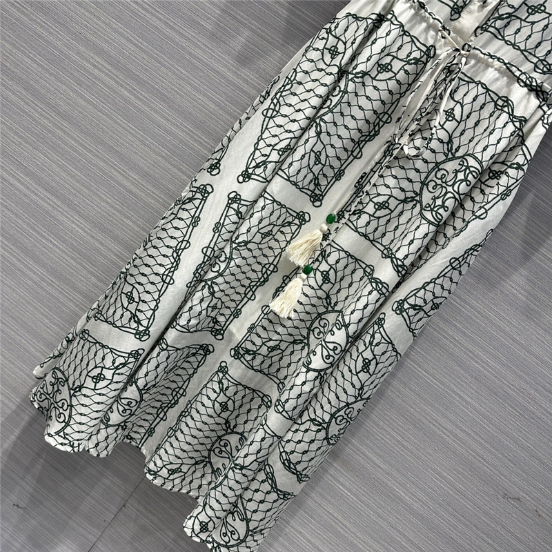 tory burch position printed silk cotton dress replica clothing sites
