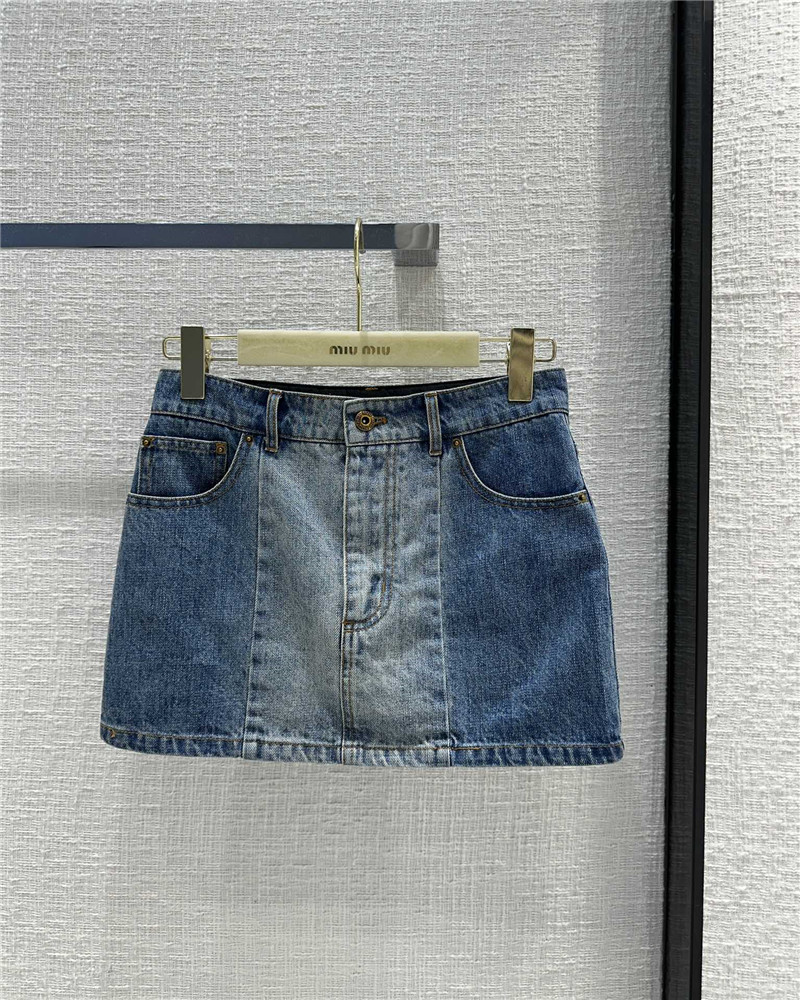 M1um1u ultra short mini skirt replicas clothes