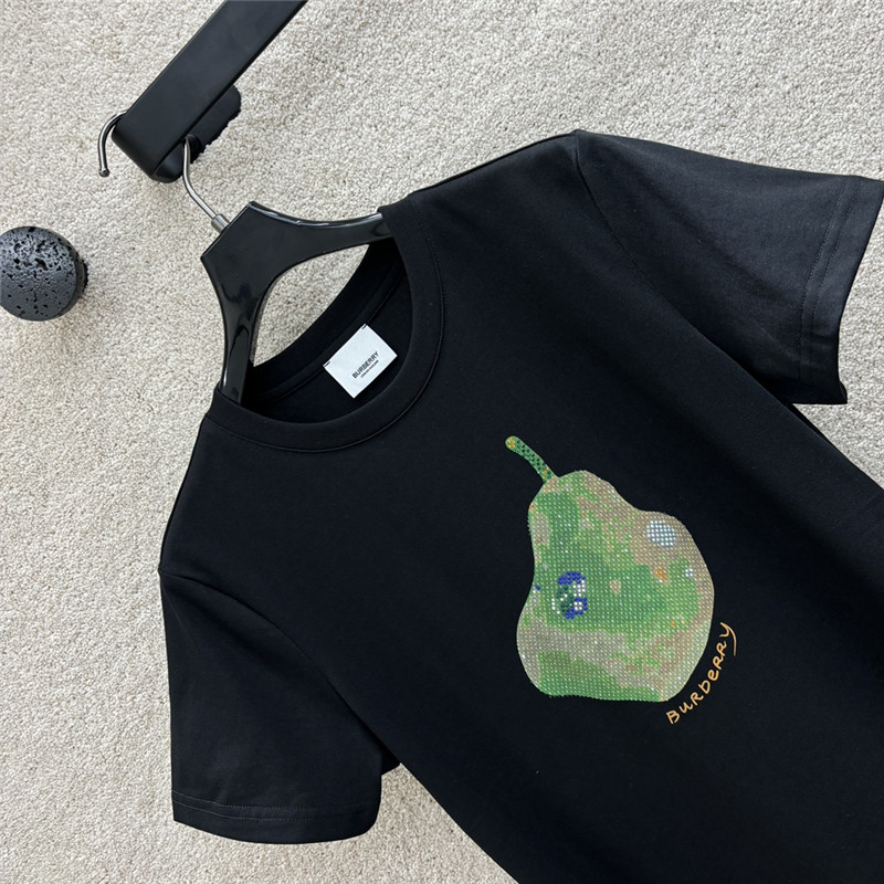 bv*b*rry hot D1am0nd pattern short-sleeved t-shirt replica clothes