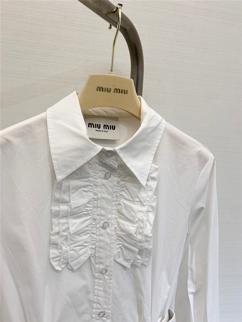 M1um1u long sleeve dress replica clothes
