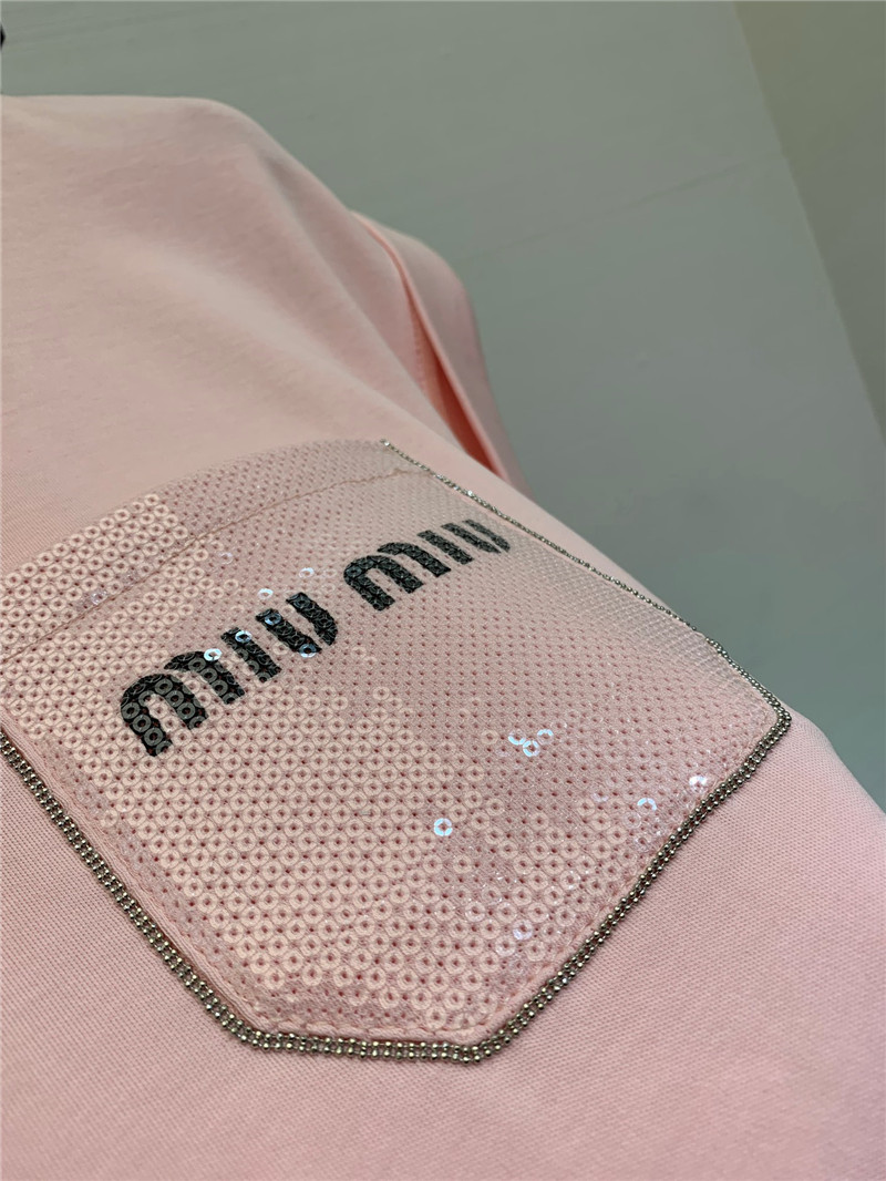 M1um1u rolled hem shirts replicas clothes
