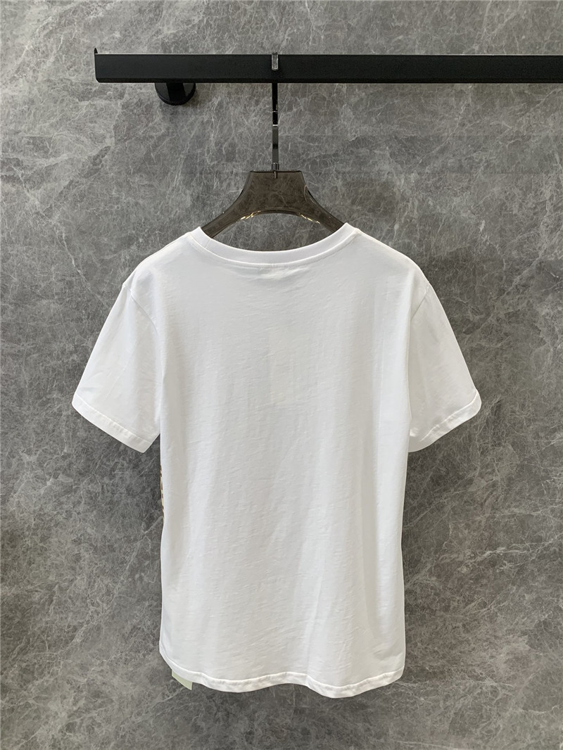 F**di letter print short-sleeved t-shirt replicas clothes