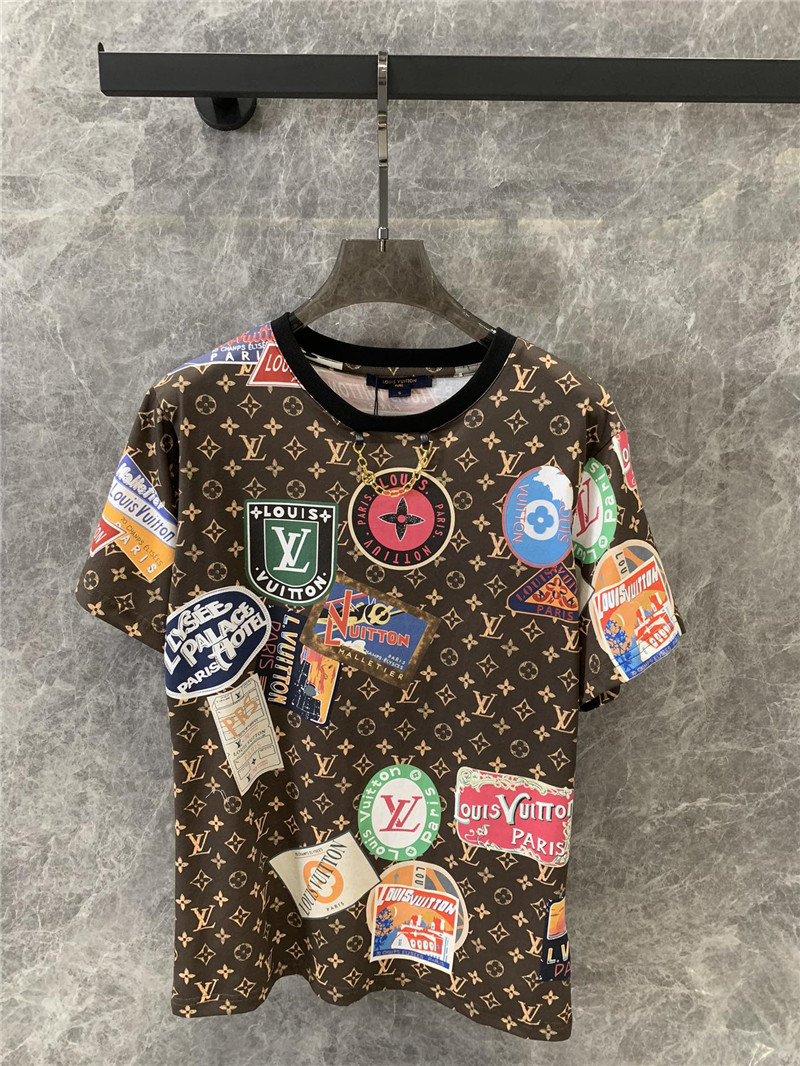 l0vis Vvtt0n lv short sleeve t-shirt replica clothes