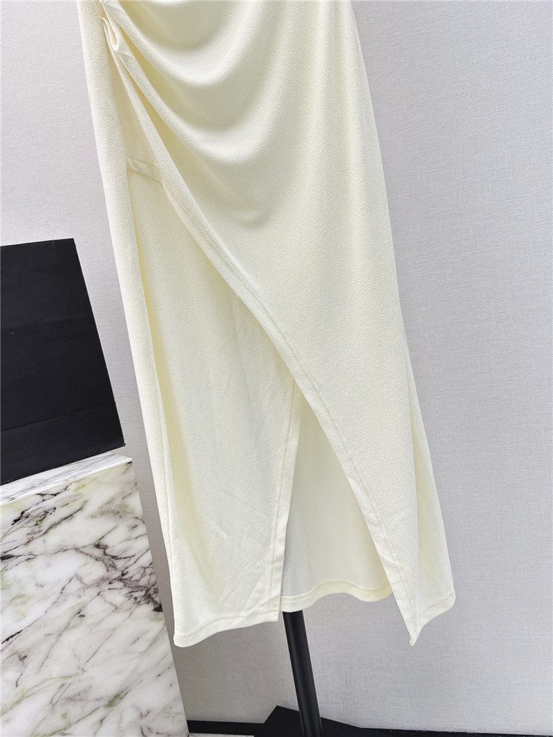 Y51 pleated waist dress replica d&g clothing