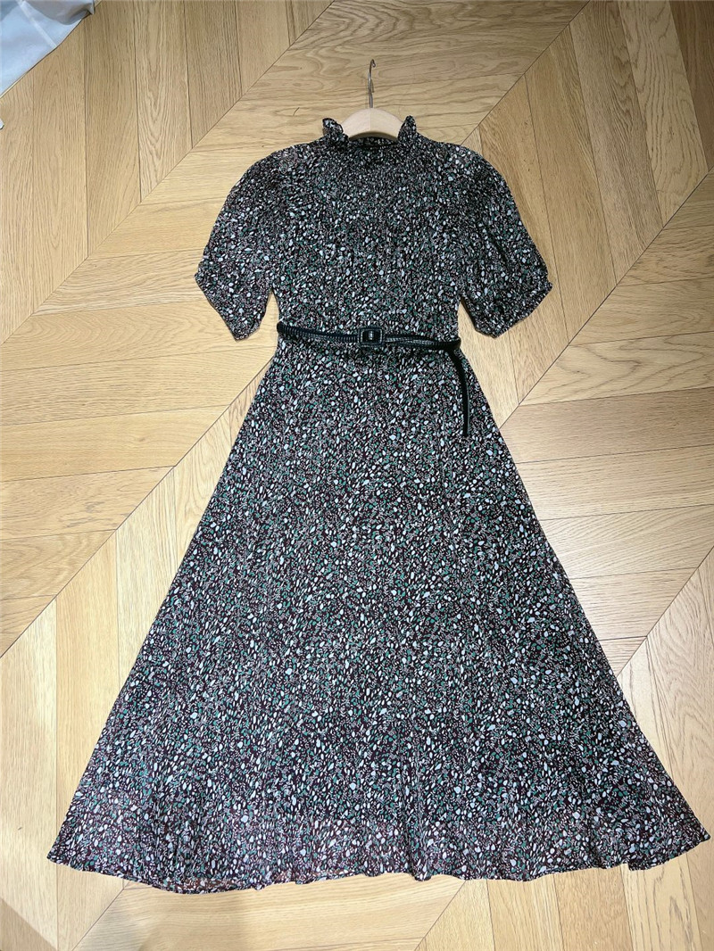 D10r puff sleeve elastic cuff dress replica clothes