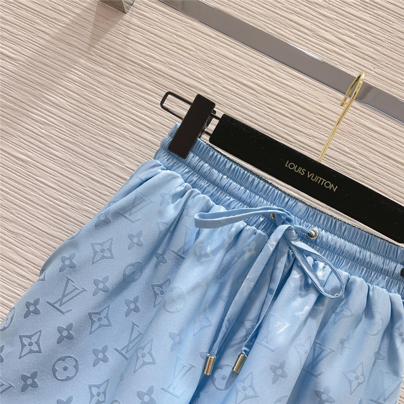l0vis Vvtt0n lv hooded vest + shorts set replica d&g clothing