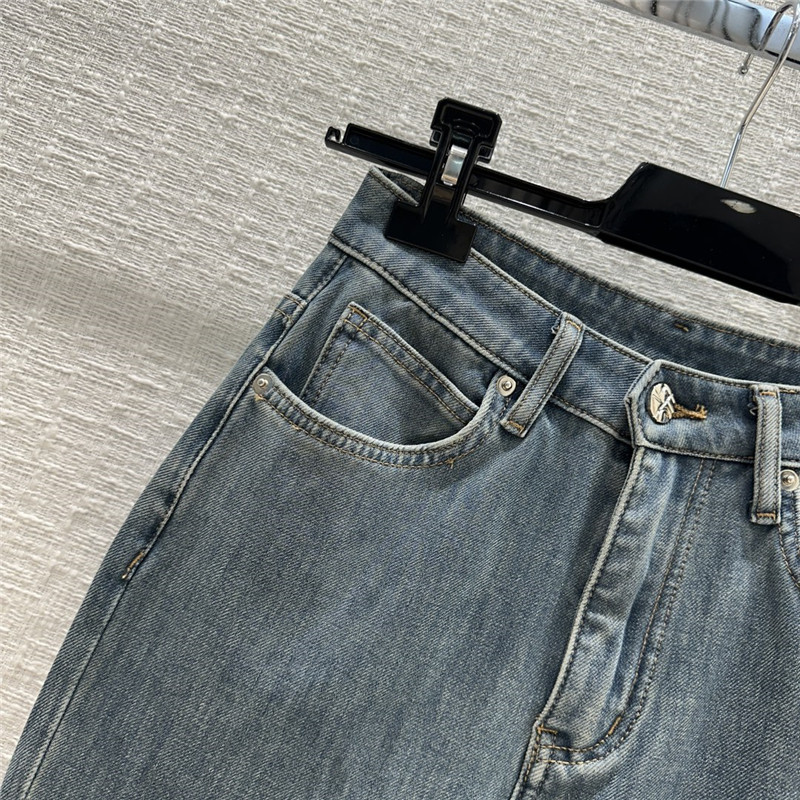 The R0w french small straight jeans replicas clothes