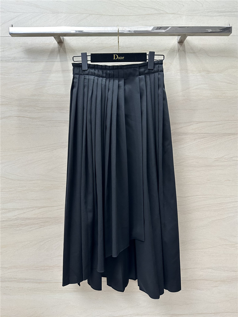 D10r irregular pleated long skirt replica d&g clothing