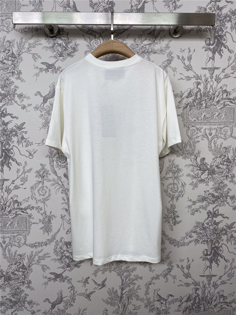 Gvc*1 sequin letter t-shirt replica clothes