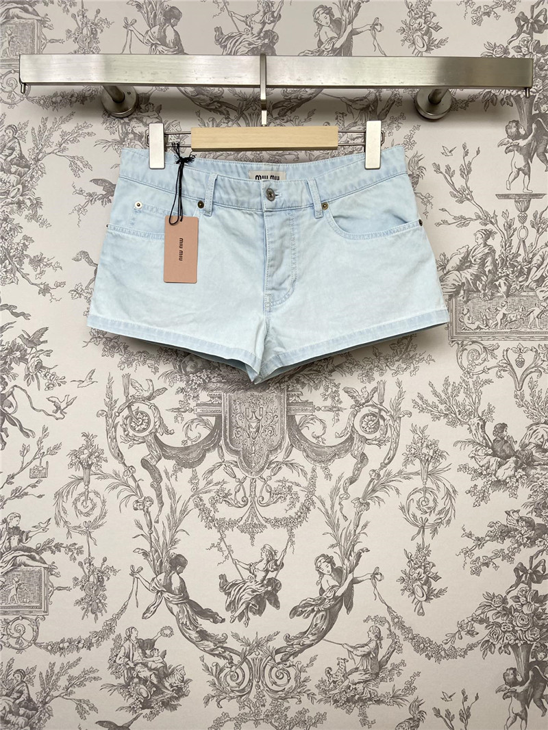 M1um1u ultra short jeans replica clothing sites