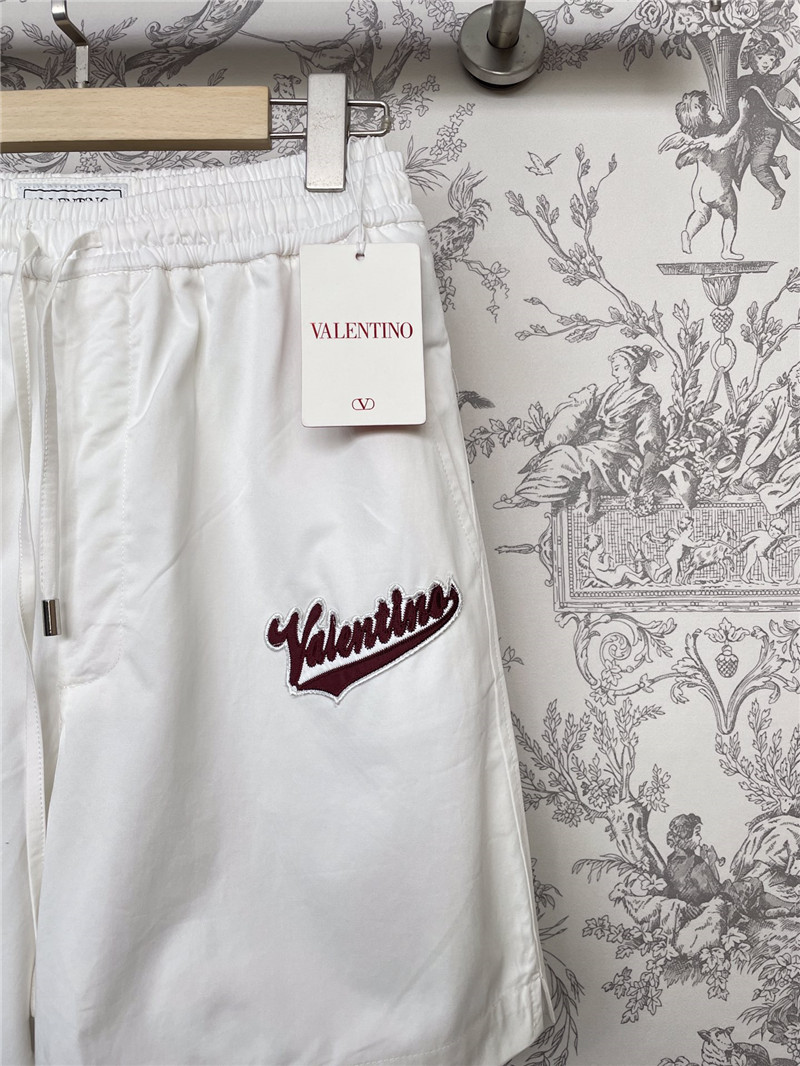 Va1e*ntin0 all-in-one letter embroidered shorts replica clothes