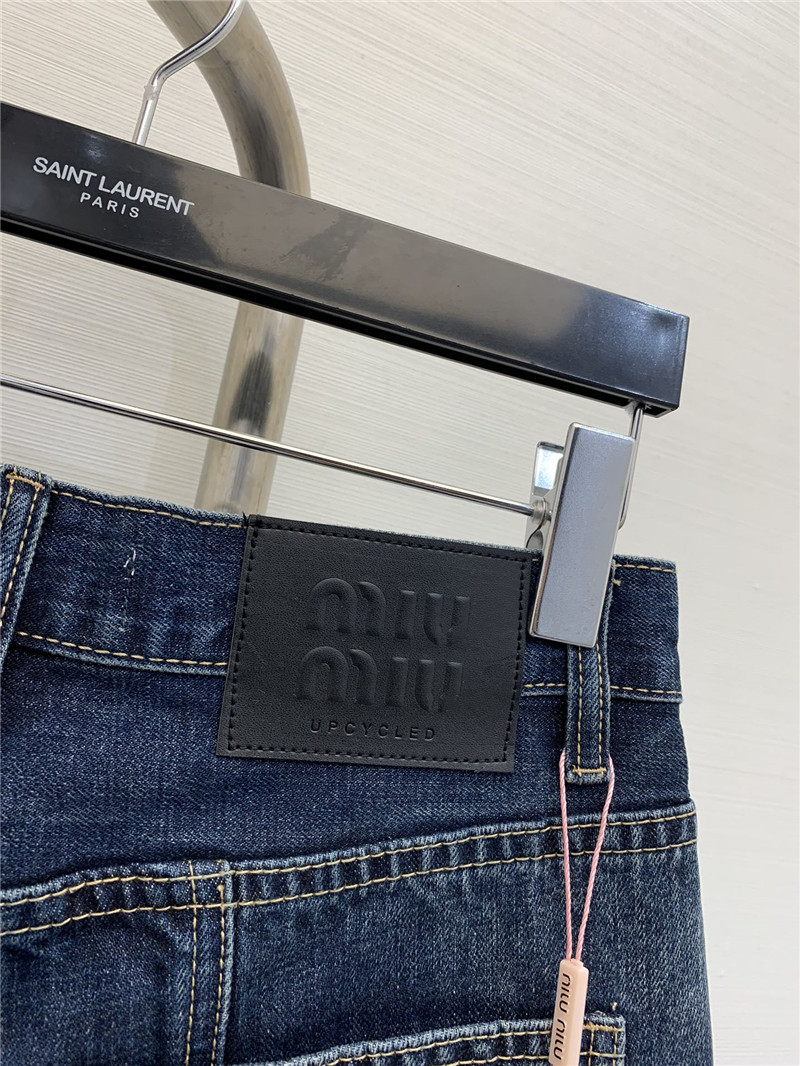 M1um1u straight jeans replica clothing sites